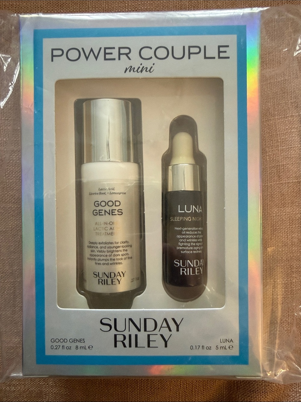 Sunday Riley Power Couple Mini Set - Good Genes & Luna